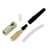 3M_6306-B_SC Multimode Fibre Optic Conn 125um Fibre Size,  0.2dB Insertion Loss,  Black