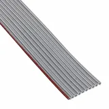 3M_8124/22_Flat Cable Polyvinyl Chloride 22Conductors 22AWG 300V Dark Gray/Light Gray 30.48m Roll