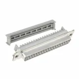 3M_8337-8003_37 Pos Female D-Sub Connector, Right Angle, IDC, Gold Plated