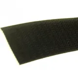 3M_SJ-3401 (BLACK) 1"_LOOP PLAIN BACK 1" X 25YD BLACK