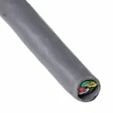 Alpha Wire_1716 SL001_Shielded Multi-Conductor Cable Braid Polyethylene 5Conductors 20AWG 7.54mm 600VAC Slate Polyvinyl Chloride 304.8m Spool