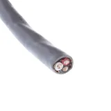 Alpha Wire_1761 SL005_Shielded Twisted Pair Cable Braid 3Conductors 12AWG 9.49mm 450VAC Slate 30.48m Spool