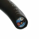Alpha Wire_25452 BK005_MULTI-PAIR 4COND 20AWG BLK 100'