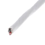 Alpha Wire_2829/3 WH005_Shielded Multi-Conductor Cable Braid Polytetrafluoroethylene 3Conductors 18AWG 5.43mm 600VAC White Polytetrafluoroethylene 30.48m Spool