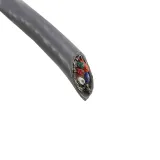 Alpha Wire_3306 SL005_CABLE 6CON 28AWG SLATE SHLD 100'