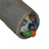 Alpha Wire_5158C SL199_Shielded Multi-Conductor Cable Tape/Braid Polyvinyl Chloride 8Conductors 20AWG 8.73mm 300VAC Slate Polyvinyl Chloride Bulk