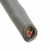 Alpha Wire_77233 SL199_Shielded Multi-Conductor Cable Tape/Braid Modified Polyphenylene Ether 4Conductors 14AWG 8.66mm 600VAC Slate Modified Polyphenylene Ether Bulk