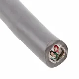 Alpha Wire_79111 SL005_Shielded Multi-Conductor Cable Braid Modified Polyphenylene Ether 4Conductors 18AWG 6.98mm 600VAC Slate Modified Polyphenylene Ether 30.48m Spool