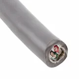 Alpha Wire_79220 SL005_Shielded Multi-Conductor Cable Tape/Braid Modified Polyphenylene Ether 4Conductors 16AWG 7.97mm 600VAC Slate Modified Polyphenylene Ether 30.48m Spool