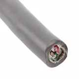 Alpha Wire_79258 SL199_Shielded Multi-Conductor Cable Tape/Braid Modified Polyphenylene Ether 4Conductors 26AWG 5.3mm 600VAC Slate Modified Polyphenylene Ether Bulk