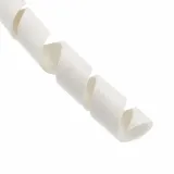Alpha Wire_SW12 WH005_SPIRAL WRAP 0.271" X 100' WHITE