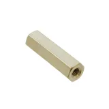 ASSMANN WSW Components_V6516F_HEX STNDFF M2.5X0.45 BRASS 18MM