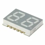 Broadcom_HDSM-443C_2-Char Red 7-Seg LED Display, SMD, 10mm, 25mA