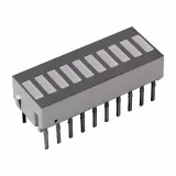 Broadcom_HLCP-J100_Red LED Light Bar Array, 10 Elements, 1.6V, 20mA