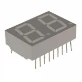 Broadcom_HDSP-521A_Red 2-Digit 7-Seg LED Display, DIP, 1.85V, 10mA