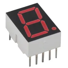 Broadcom_HDSP-H211_Smart/Normal 7 Seg Numeric LED Display, 1-Character, High Efficiency Red, 14.22mm