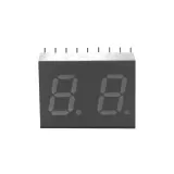 Broadcom_HDSP-K511_2-Char Green 7-Seg LED Display, 14.22mm, DIP, 10mA