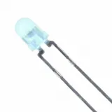Broadcom_HLMP-1790-A0002_Green Diffused T-1 LED Emitter, 3mm, 569nm, 2.3mcd
