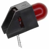 Broadcom_HLMP-3301-F00B2_Red LED Emitter, 5mm, 626nm, 2.4V, 5.4mcd, Through Hole