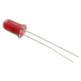 Broadcom_HLMP-3301-F00DD_Red Diffused LED Emitter, 5mm, 635nm, 25mA, Through Hole