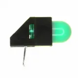 Broadcom_HLMP-3507-D00B2_Green LED Emitter, 5mm, 2.1V, 10mA, 569nm, 60° Viewing Angle
