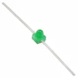 Broadcom_HLMP-6800_Single Color LED, High Performance Green, Tinted Diffused, T-3/4, 1.78mm,
