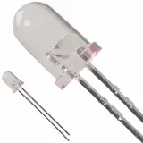 Broadcom_HLMP-C415_Orange LED Emitter, 5mm, 30mA, 602nm, 300mcd, Through Hole
