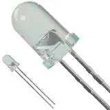 Broadcom_HLMP-C515-L0002_Green LED Emitter, 5mm, 30mA, 568nm, 300mcd, Through Hole