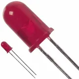 Broadcom_HLMP-D150_Red LED Emitter, 5mm, 637nm, 3mcd, 20mA, Through Hole