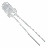 Broadcom_HLMP-EL3A-WXKDD_Orange LED Emitter, 5mm, 7400mcd, 594.5nm, Through Hole