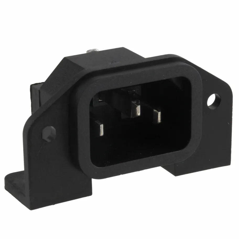 Bulgin_PX0580/PC/12132_Mains Power Connector, 15A, 250VAC, Male, 3 Pos, Solder