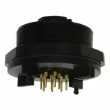 Bulgin_PX0707/S/09_9 Pos Circular Connector, Female, Solder, Thru-Hole, 5A, 150V, IP68