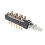 C&K Switches_F4UEETBAU_SWITCH PUSH 4PDT 0.04A 50V
