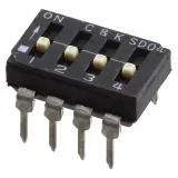 C&K Switches_SD04H1BD_SWITCH SLIDE DIP SPST 0.1A 25V