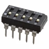 C&K Switches_SD05H0BD_SWITCH SLIDE DIP SPST 0.1A 25V