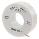 Chemtronics_2-25L_DESOLDER BRAID ROSIN 0.03" 25'