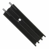 Comair Rotron_412320B02500_Heat Sink Passive TO-218/TO-220 Extruded Thru-Hole Aluminum Black Anodized