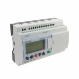 Crouzet_88970051_Compact PLC: 12 In/8 Out Relay, 24V, LCD, -20°C to 55°C
