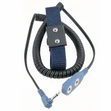 Desco_19690_ESD Wrist Strap Grounder, 1MR, 6ft Cord, 2 Conductor