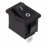 E-Switch_R1966CBLKBLKFF_Switch Rocker ON ON SPDT Quick Connect Curved Rocker 15A 250VAC 30000Cycles