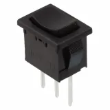 E-Switch_R1966DBLKBLKEP_Switch Rocker ON OFF ON SPDT PC Pins Curved Rocker 15A 250VAC 30000Cycles