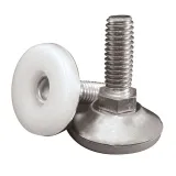Essentra Components_AFD1020A_FOOT CYLINDRICAL 1.75" DIA WHITE