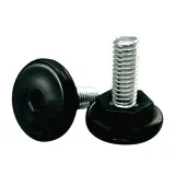 Essentra Components_AFG2040A_FOOT CYLINDRICAL 1.375" DIA BLK