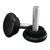 Essentra Components_AFJ1070A_FOOT CYLINDRICAL 1" DIA BLACK