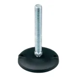 Essentra Components_AFM3450B_FOOT CYLINDRICAL 3.94" DIA BLACK