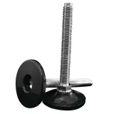 Essentra Components_AFW1020A_FOOT CYLINDRICAL 1.689" DIA BLK