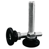 Essentra Components_AFW2065A_FOOT CYLINDRICAL 1" DIA BLACK