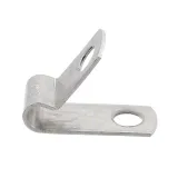 Essentra Components_AL3A_CBL CLAMP P-TYPE SILVER FASTENER