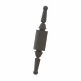 Essentra Components_CBSPM-10_BRD SPT SNAP FIT RUBBER 5/8"