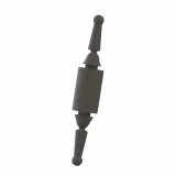 Essentra Components_CBSPM-8_BRD SPT SNAP FIT RUBBER 1/2"